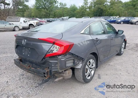 2017 Honda Civic Lx из США, поврежденный, VIN 19XFC2F5XHE209782